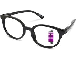 Leesbril Vista Bonita Nova Progressief-Black Vibe -+2.00-0.00