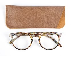 Lilly&June Trendy lichtgewicht Leesbril Bruin Beige multi kleur Sterkte +1.5