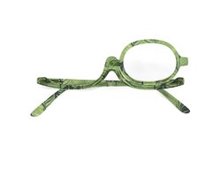 Make-up bril groen +2.5