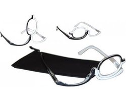 Make-up bril zwart/wit + 4.0