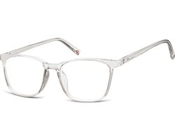 Montana Eyewear HMR56 Leesbril gehoekt - +3.00 - Transparant grijs