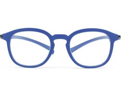 Montana Hangende Leesbril Blauw rond MNR4B +3:00