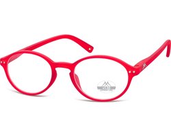 Montana Leesbril MR74F Rood + 2:00