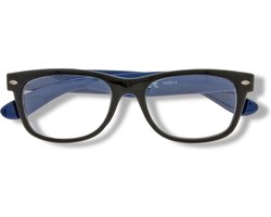 Noci Eyewear NCE013 WF Leesbril +2.00 - Glanzend zwart navy poten