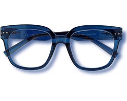 Noci Eyewear NCE341 Leesbril Asti +1.50 - Donkerblauw - groot montuur
