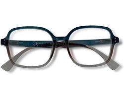 Noci Eyewear QCB347 leesbril Giulia +1.50 Blauw met beige