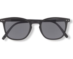 Noci Eyewear YBB215 zonneleesbril +2.00 mat zwart - rechthoekig - verend scharnier