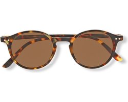 Noci Eyewear YBD214 zonneleesbril +2.00 mat tortoise - rond - verend scharnier