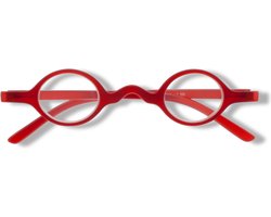 Noci Eyewear YCR307 MiniYoup Leesbril +1.00 - Mat rood
