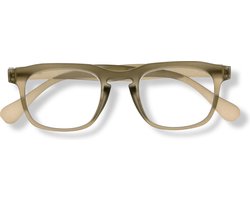 Noci Eyewear YCU361 Bob Leesbril +2.00 - Mat grijs - spring hinge