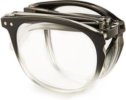 Nordic Projekt NPFB opvouwbare beeldschermbril +1.50 - Gradient zwart transparant - blauw licht filter