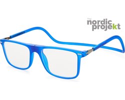 Nordic projekt NPME Magneet leesbril +1.50 Blauw