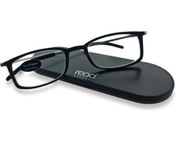 Read Eyewear CHAP04B Ultem leesbril +2.00 - Mat zwart - Aluminium