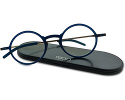 Read Eyewear CHAP33E Ultem leesbril +1.00 - Mat donkerblauw - Aluminium