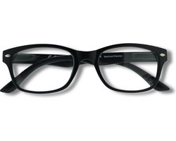 Refocus Duurzame Leesbril van Gerecycled Plastic - Sterkte +1.0 - Zwart