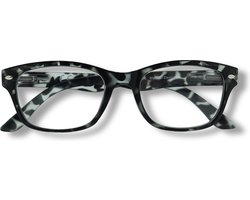 Refocus Duurzame Leesbril van Gerecycled Plastic - Sterkte +2.0 - Grijs Gemêleerd