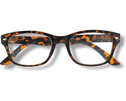Refocus Duurzame Leesbril van Gerecycled Plastic - Sterkte +2.0 - Tortoise Bruin
