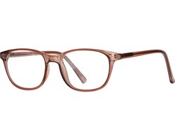 Spectrum Leesbril Transparant Bruin 2.00