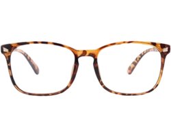XYZ Eyewear Leesbril Panterprint +1.50 - Dames - Heren - Leesbrillen - Trendy - Lees bril - Leesbril met sterkte - Voordeel - Stijlvol - Met sterkte +1.50