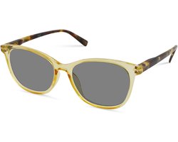 Zonneleesbril-croon-monroe-geel-+2.50