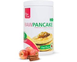 1x RawPancake Appel / Kaneel • Caloriearm • Glutenvrij • Vetvrij • Tarwebloemvrij • Geen toegevoegde suikers • Helpt bij afvallen