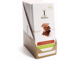 Balance | Belgian Luxury Tablet | Melk | Hazelnoot | 12 Stuks | 12 x 85 gram