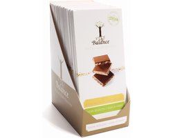 Balance | Belgian Luxury Tablet | Melk | Pistache Amandel Walnoot | 12 Stuks | 12 x 85 gram