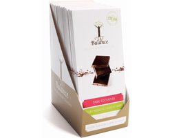 Balance | Belgian Luxury Tablet | Puur Cacao Nibs | 12 stuks | 12 x 85 gram
