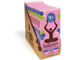 Balance | Tablet | Puur | Bosbes | 12 Stuks | 12 x 85 gram