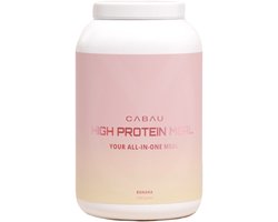 Cabau Lifestyle - High Protein Meal - Hoogwaardige maaltijdvervanger - Maaltijdshake - 12 maaltijden - Banana