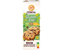 Céréal Cookies Stukjes Chocolade Glutenvrij & Lactosevrij - 3 x 150 gr - Voordeelverpakking