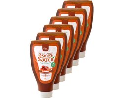 Clean Foods | Almost Skinny Sauce | Salty Caramel | 6 stuks | 6 x 425 gram