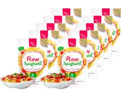 Clean Foods | Raw Pasta | Spaghetti | 10 stuks | 10 x 200 g
