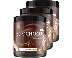 Clean Foods | Slim Choco | Warme Chocolade Drank | 3 stuks | 3 x 425 g