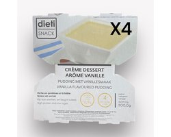 DIETI Meal High protein - Vanilla pudding ( 4x125g)  F1