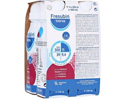 Fresubin Yodrink Framboos 4 stuks