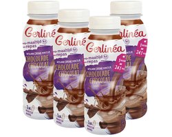 Gerlinea Drinkmaaltijd Chocolade - 4 x 236 ml - Voordeelverpakking