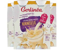 Gerlinea Mijn Maaltijd Afslank Drink Vanille - 3 x 4 x 236 ml - Voordeelverpakking