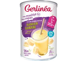 Gerlinea Milkshake Banaan - 6 x 436 gr - Voordeelverpakking