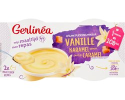 Gerlinea Pudding Vanille - 2 stuks