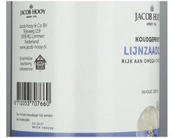 JH LIJNZAAD OLIE INWENDIG