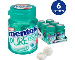 Mentos Gum | Pure Fresh | Wintergreen 30 | 6 stuks | 6 x 60 gram (30 stuks)