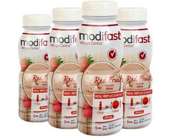 Modifast Drink Rood Fruit - 4 x 236 ml - Voordeelverpakking