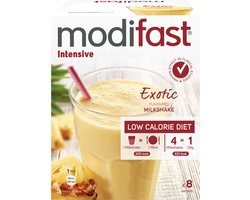 Modifast Intensive - Milkshake - Exotisch - 8 x 55 gr