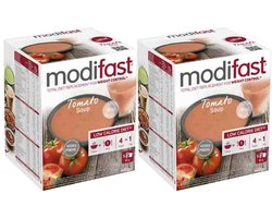 Modifast Intensive Soep Tomaat - 2 x 440 gr - Voordeelverpakking
