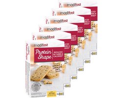 Modifast | Protein Shape Biscuit | Cereal Chocolade & Chips | 6 stuks | 6 X 16 x 12,5 g