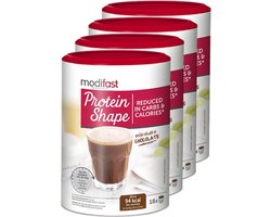 Modifast | Protein Shape Milkshake | Chocolade | 4 stuks | 4 x 420 g