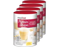 Modifast | Protein Shape Milkshake | Vanille | 4 stuks | 4 x 420 g