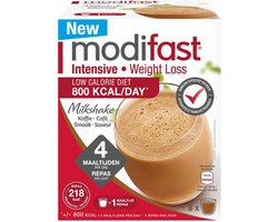 Modifast Weight Control Milkshake Koffie - 8 x 8 x 55 gr - Voordeelverpakking