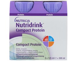 Nutridrink Compact Protein Cucumberlime 4x125ml